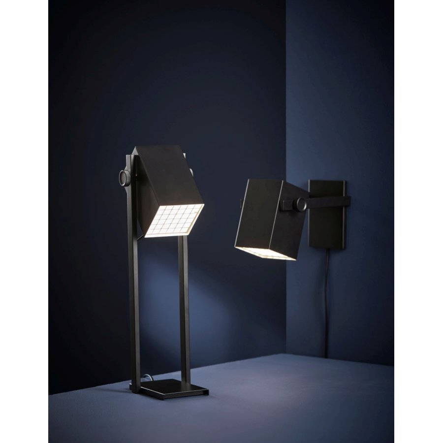 Frandsen BF Quadro V�glampe 14 cm, Mat Sort