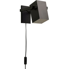 Frandsen BF Quadro V�glampe 14 cm, Mat Sort