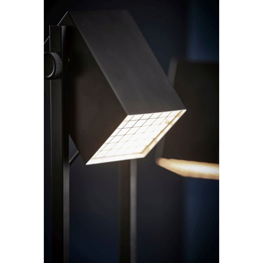 Frandsen BF Quadro Bordlampe H45 cm, Mat Sort