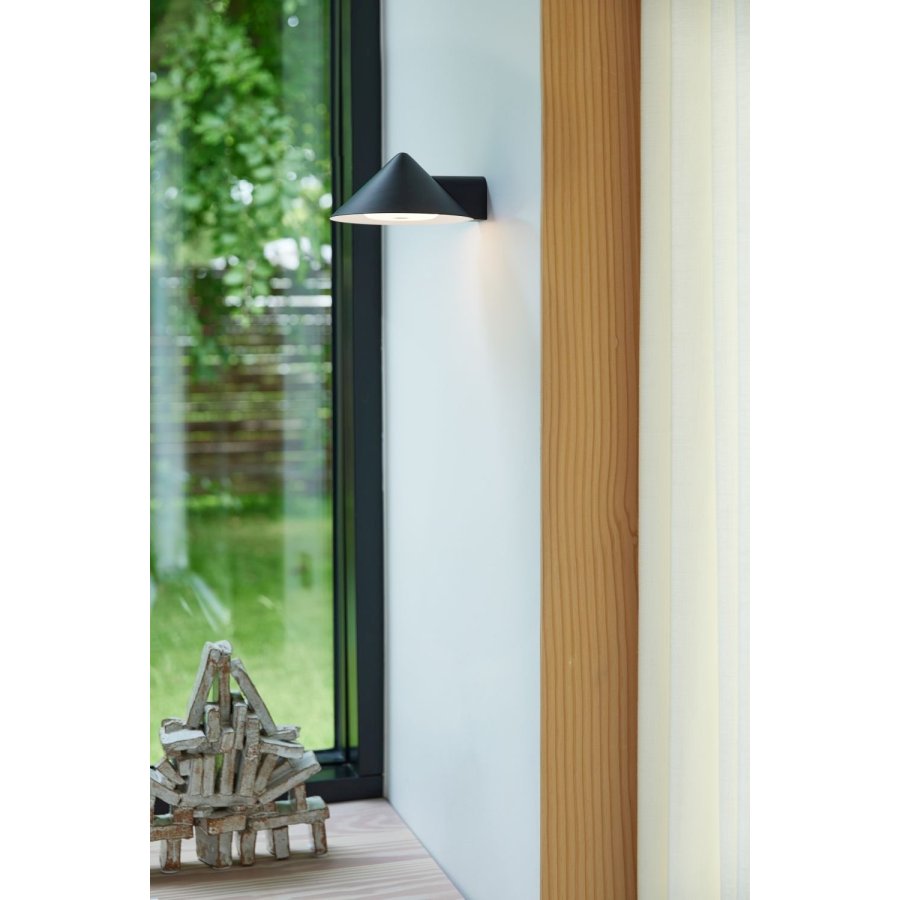 Frandsen Grasp V�glampe LED 17 cm, Mat Sort