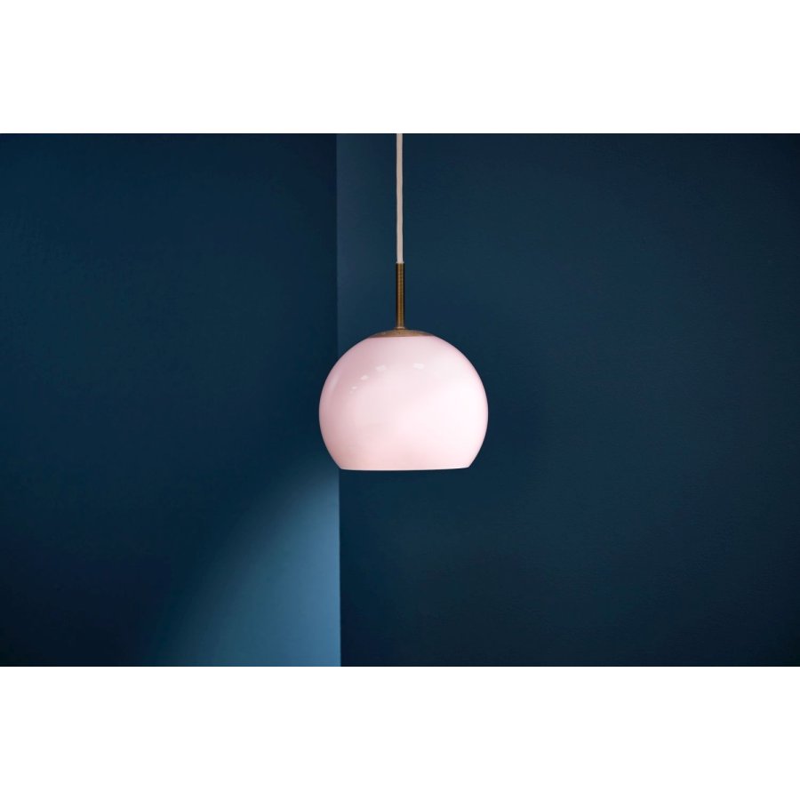 Frandsen Ball Glas Pendel �18 cm, Opal Rose