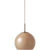 Frandsen Ball Glas Pendel �18 cm, Cappuccino