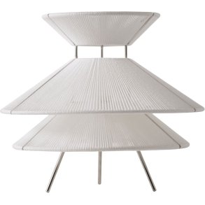 Frandsen Kiku Bordlampe H30 cm, Hvid