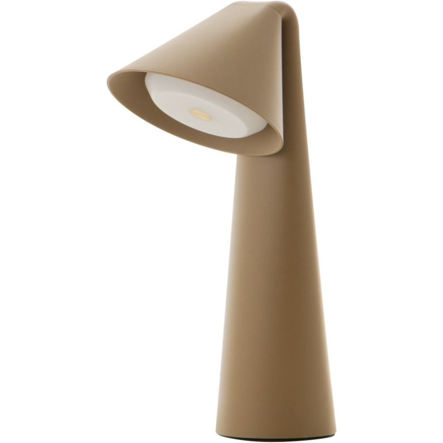 Frandsen Ami Tr�dl�s Bordlampe LED H31,6, Olive Stone