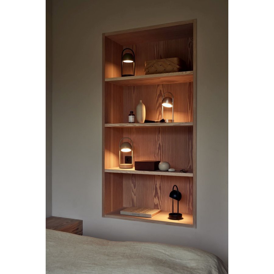 Frandsen Ball Tr�dl�s Bordlampe LED H32 cm, Sand Grey