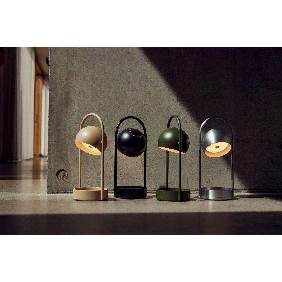 Frandsen Ball Tr�dl�s Bordlampe LED H32 cm, Sort