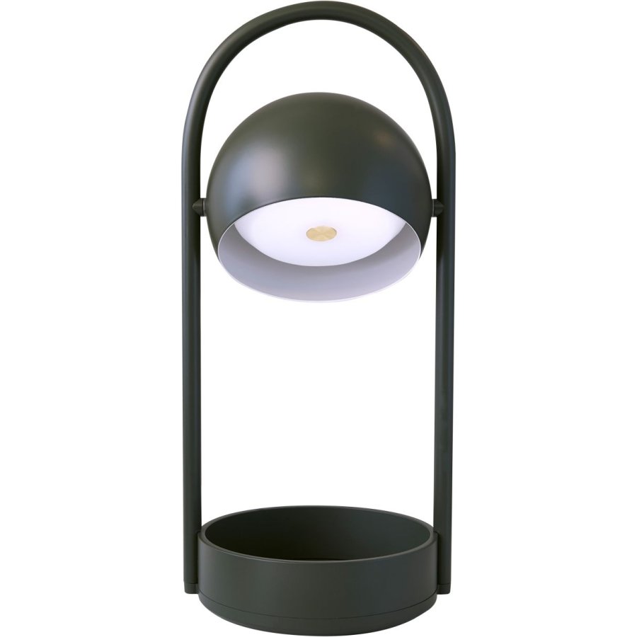 Frandsen Ball Tr�dl�s Bordlampe LED H32 cm, Olive Green
