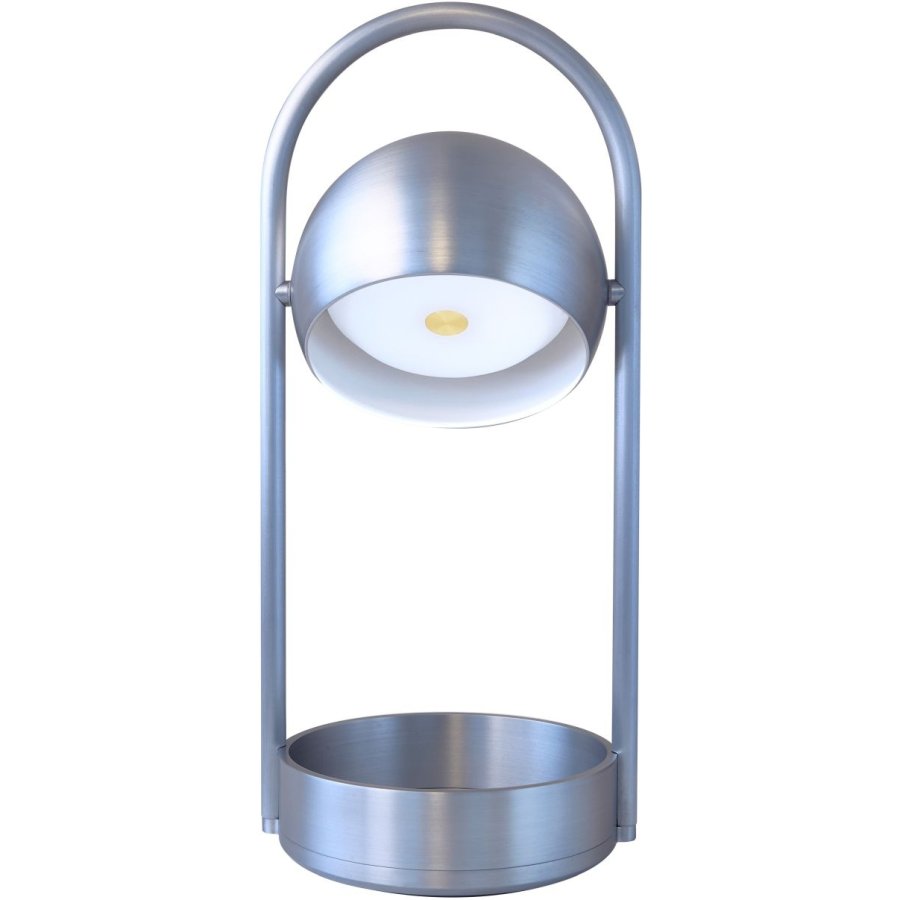 Frandsen Ball Tr�dl�s Bordlampe LED H32 cm, B�rstet Aluminium