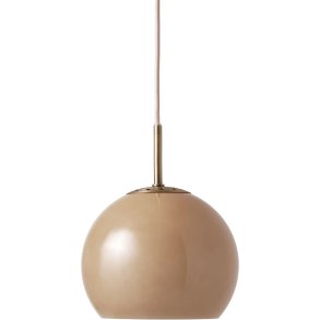 Frandsen Ball Glas Pendel �25 cm, Cappuccino