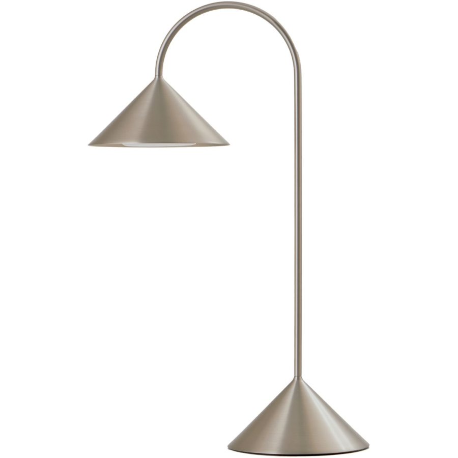 Frandsen Grasp Tr�dl�s Bordlampe LED H47 cm, B�rstet St�l