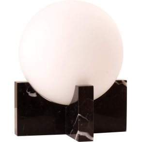 Frandsen Hito Bord/v�glampe H19,4 cm, Sort/Hvid