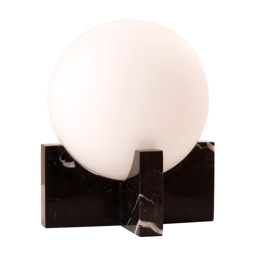 Frandsen Hito Bord/v�glampe H19,4 cm, Sort/Hvid