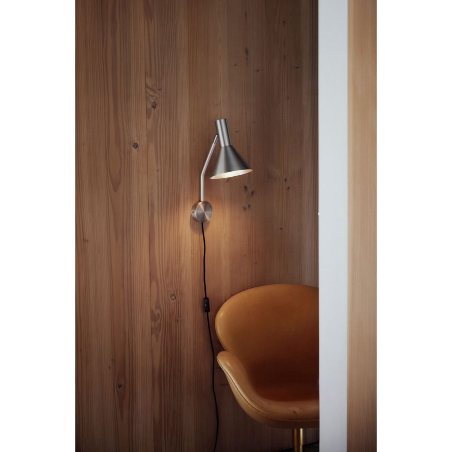 Frandsen Lyss V�glampe 42 cm, B�rstet Aluminium