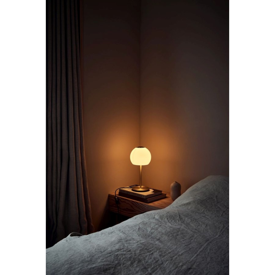 Frandsen Ball Glas Bordlampe �18 cm, Sand Grey