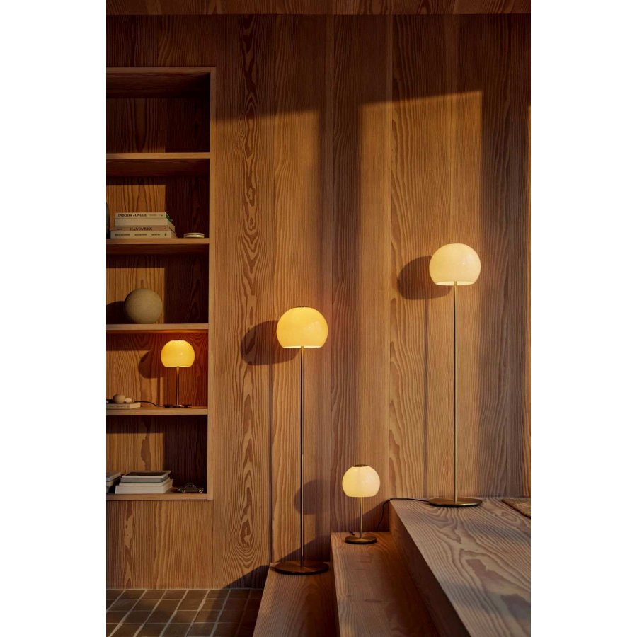 Frandsen Ball Glas Bordlampe �18 cm, Sand Grey
