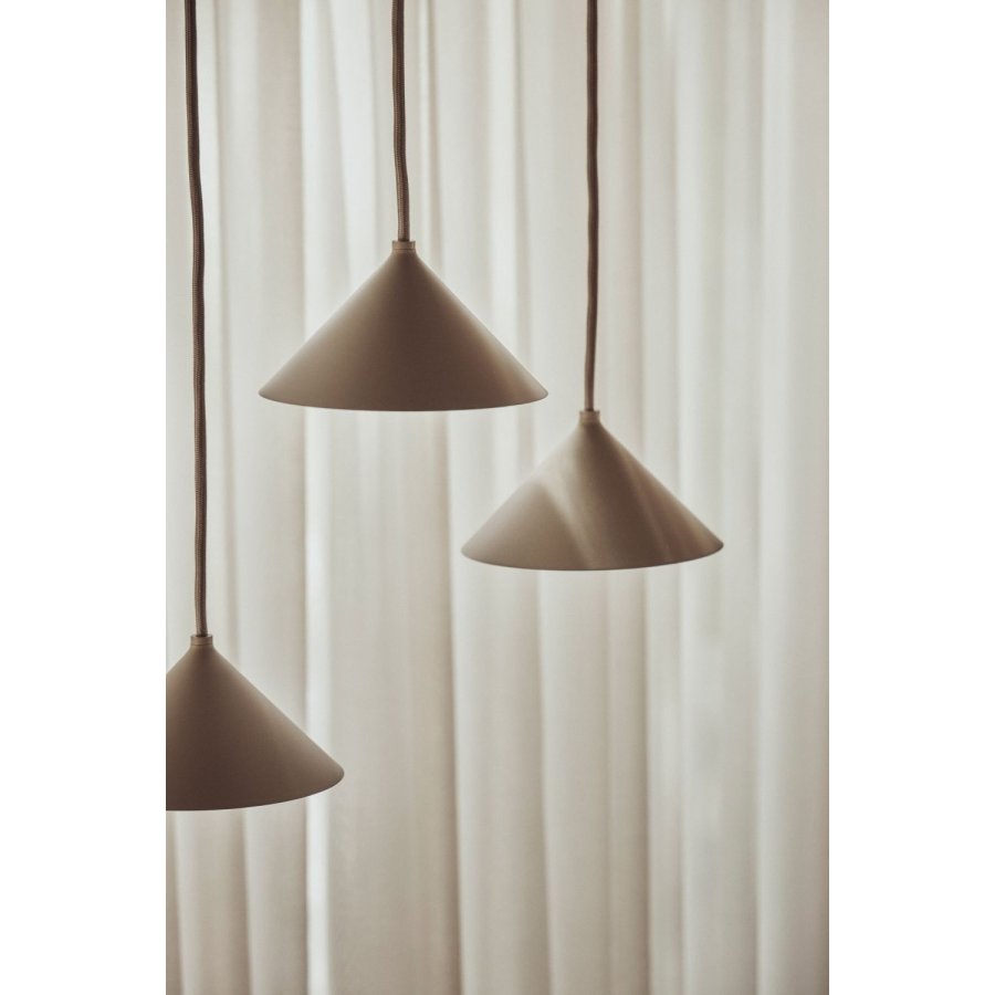 Frandsen Grasp Pendel LED �15 cm, Sand Grey