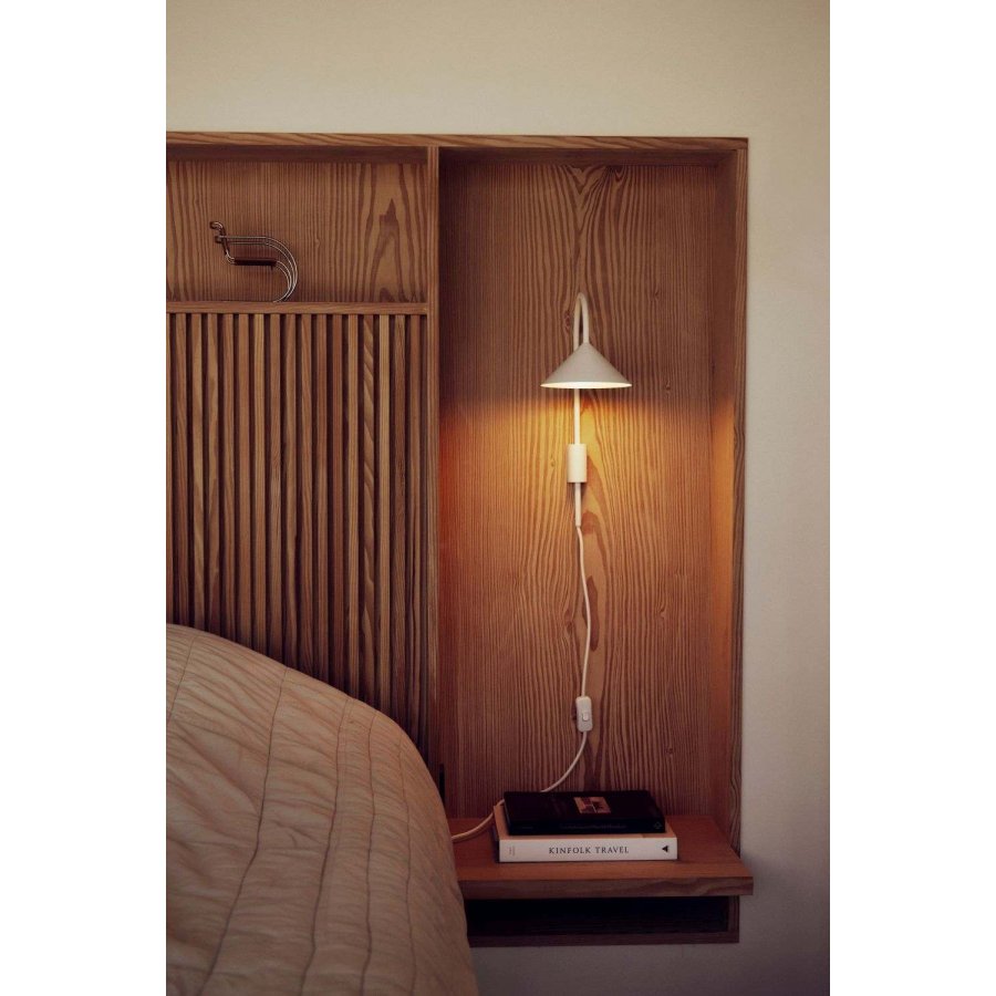 Frandsen Grasp V�glampe LED 23,6 cm, Mat Hvid