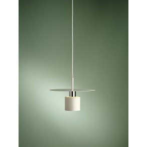 Frandsen Kolorit Pendel Ø34 cm, Mat Hvid