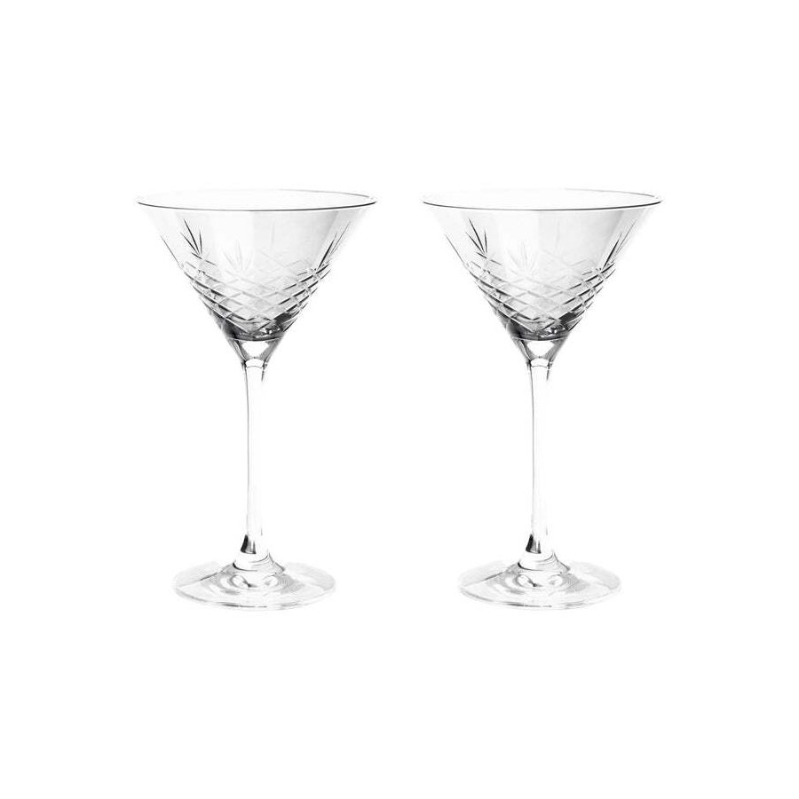 Frederik Bagger Crispy Cocktailglas 2er Set. 22 cl