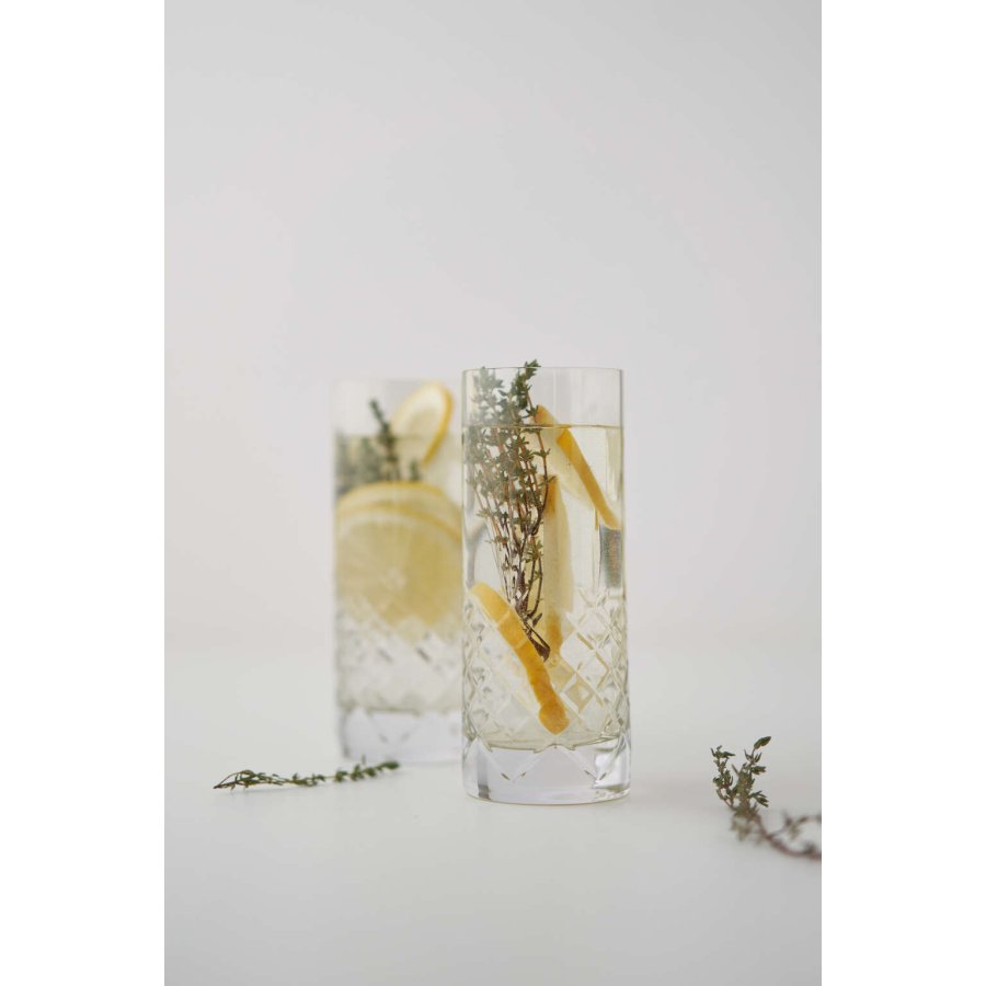 Frederik Bagger Crispy Highball Trinkglas 2er Set. 37 cl