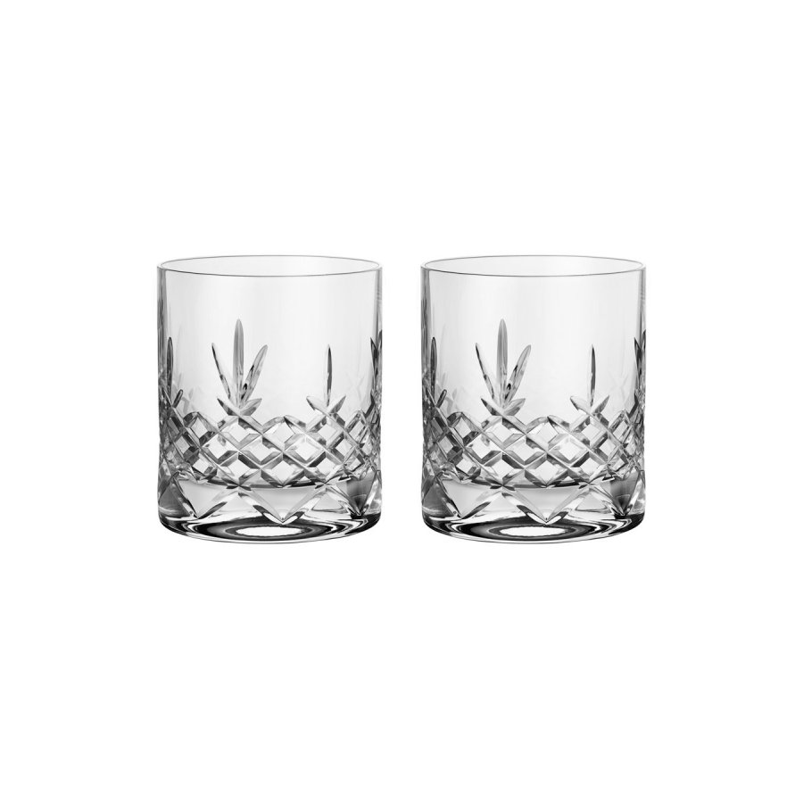 Frederik Bagger Crispy Lowball Whiskyglas 2er Set. 38 cl