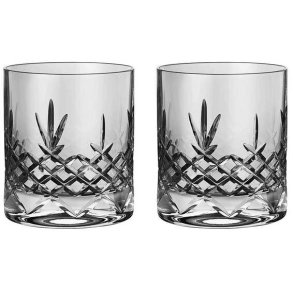 Frederik Bagger Crispy Dark Lowball Whiskeyglas 2 stk. 38 cl, Dark/R�get