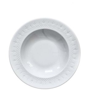 Frederik Bagger Crispy Dyb Tallerken 22,5 cm, Hvid
