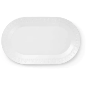 Frederik Bagger Crispy Servierschale 38x23 cm, Weiß