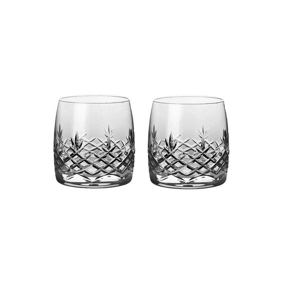 Frederik Bagger Crispy Water Glas 2er Set. 23 cl, Dunkel/Rauchig