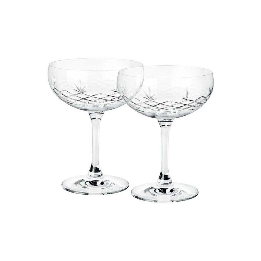 Frederik Bagger Crispy Gatsby Champagnerschale 2er Set. 30 cl