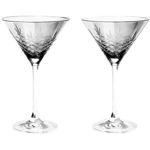 Frederik Bagger Crispy Cocktailglas 2 stk. 22 cl, Dark/R�get