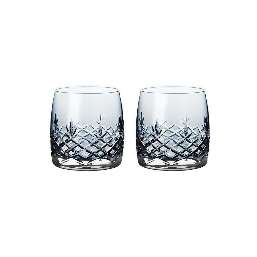 Frederik Bagger Crispy Water Glas 2er Set. 23 cl, Saphir/Blau