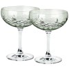 Frederik Bagger Crispy Gatsby Champagnerschale 2er Set. 30 cl, Smaragd/Grn