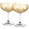 Frederik Bagger Crispy Gatsby Champagnerschale 2er Set. 30 cl, Citrin/Bernstein