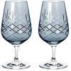 Frederik Bagger Crispy Mate Bierglas 2er Set. 36 cl, Saphir/Blau