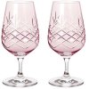 Frederik Bagger Crispy Mate Bierglas 2er Set. 36 cl, Topas/Rosa