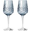 Frederik Bagger Crispy Madame Weiweinglas 2er Set. 35 cl, Saphir/Blau