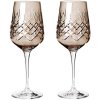 Frederik Bagger Crispy Madame Weiweinglas 2er Set. 35cl, Copal/Braun