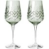 Frederik Bagger Crispy Madame Weiweinglas 2er Set. 35cl, Smaragd/Grn