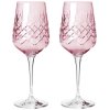 Frederik Bagger Crispy Monsieur Rotweinglas 2er Set. 45cl, Topas/Rosa