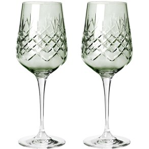 Frederik Bagger Crispy Monsieur R�dvinsglas 2 stk. 45cl, Emerald/gr�n