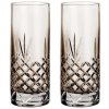 Frederik Bagger Crispy Highball Trinkglas 2er Set. 37 cl, Copal/Braun