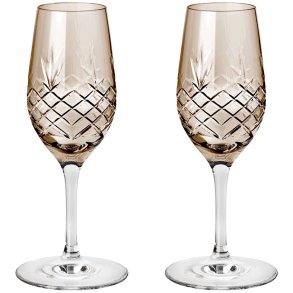 Frederik Bagger Crispy Portvinsglas 2 stk. 10 cl, Copal/Brun