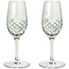 Frederik Bagger Crispy Port Weinglser 2er Set. 10 cl, Smaragd/Grn