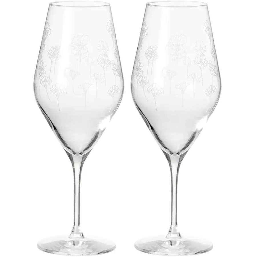 Frederik Bagger Flower Champagnerglas 2er Set. 35 cl