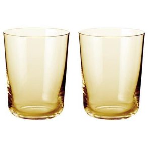 Frederik Bagger New York Vandglas 2 stk. 34 cl, Citrine/Gul