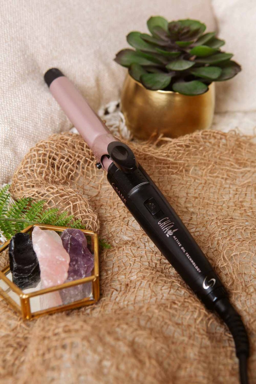 GA.MA Professional Krllejern, Sort/Pink