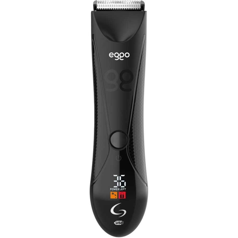 GA.MA Professional EGGO Kropstrimmer, Sort