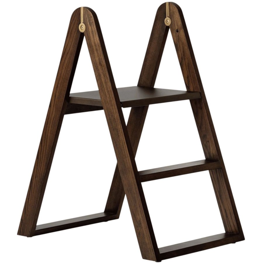 GEJST Reech Trittleiter H72 cm, Dunkle Asche