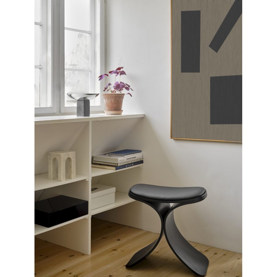 GEJST Luno Skammel H45 cm, Sort Eg